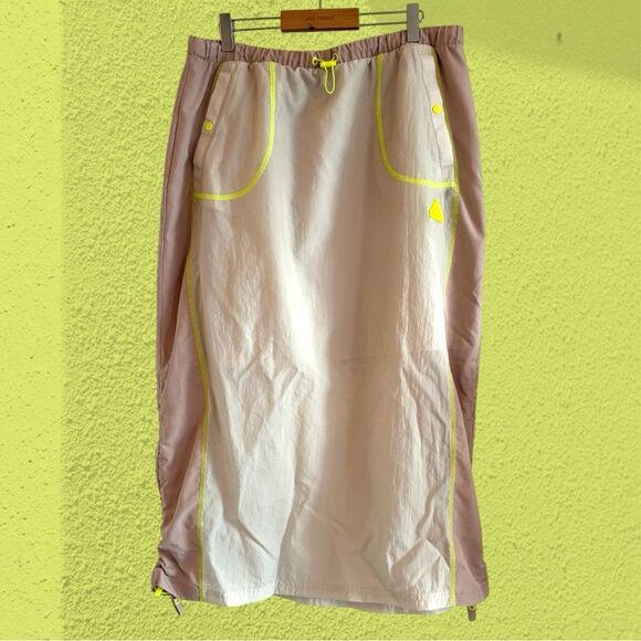 Adidas nylon midi skirt parachute skirt - Picture 4 of 13